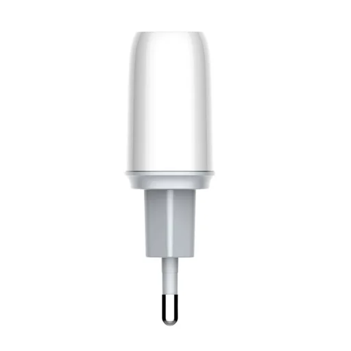LDNIO A2424C USB + USB-C hálózati töltő adapter PD QC 3.0, 20W (fehér) - 5
