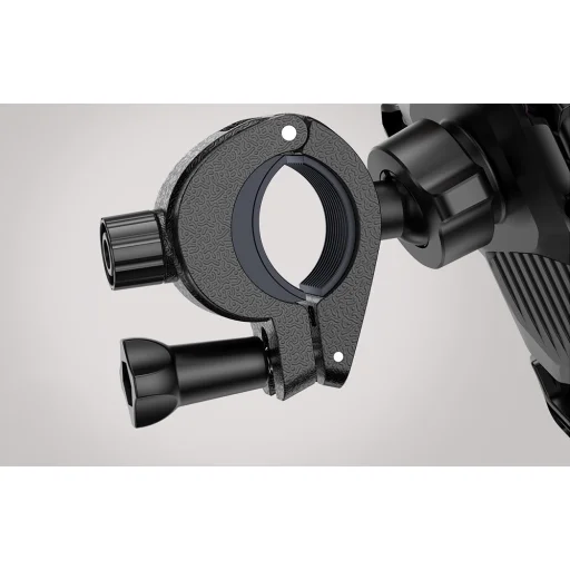 Joyroom JR-ZS288 mobiltelefon tartó motorra, tükör felfogatásához helyezhető (fekete) - 2