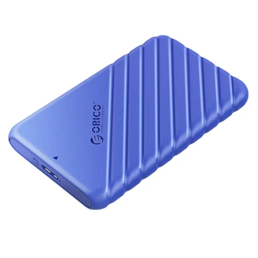 Orico külső ház, tok 2.5'' HDD / SSD 5 Gbps, USB 3.0 (kék) - 1
