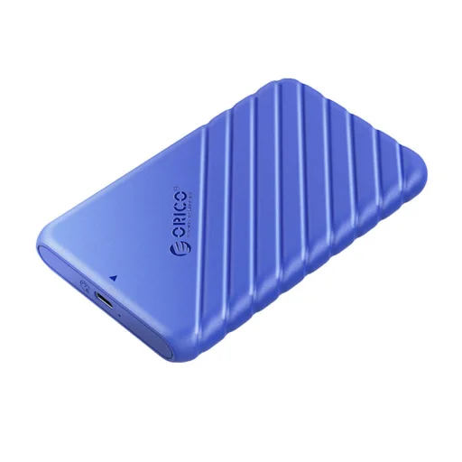 Orico külső ház, tok 2.5'' HDD / SSD 6 Gbps, USB-C 3.1 Gen1 (kék) - 2