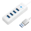 Orico USB HUB elosztó adapter - 4x USB 3.0, 5 Gbps, 0.15m (fehér) thumbnail