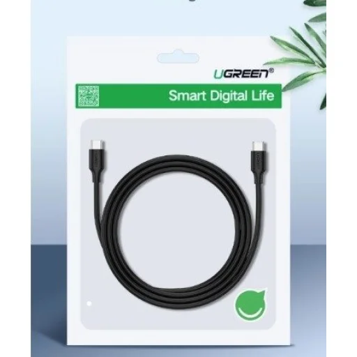 Ugreen USB-C – USB-C PD kábel 60W 1m fekete - 2