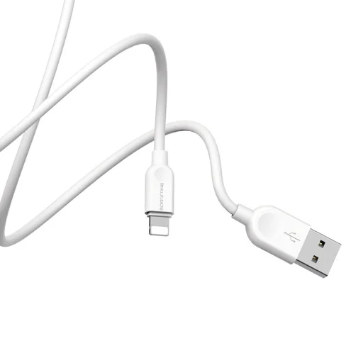 Borofone BX14 Linkjet USB - Lightning kábel 2.4A 1m fehér - 5