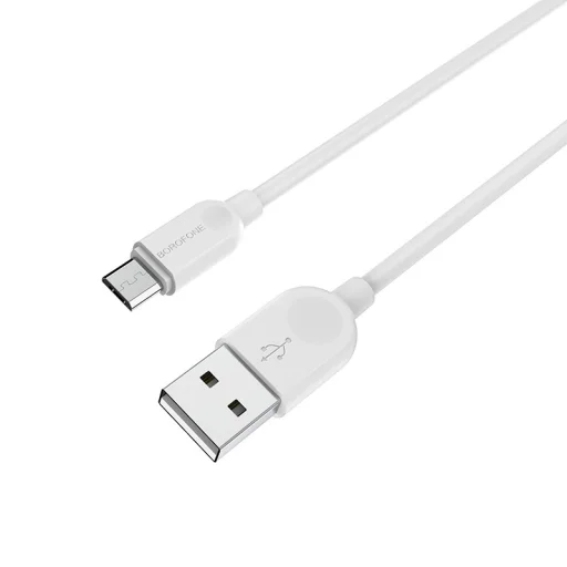 Borofone BX14 Linkjet USB - Type C kábel 2.4A 2m fehér - 4