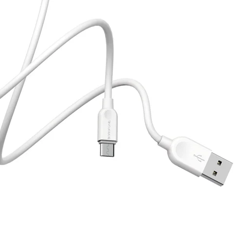 Borofone BX14 Linkjet USB - Type C kábel 2.4A 2m fehér - 6