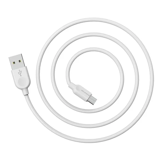 Borofone BX14 Linkjet USB - Type C kábel 2.4A 2m fehér - 10