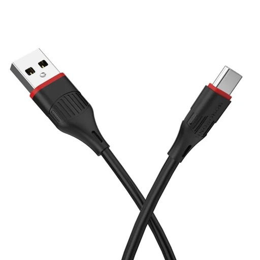 Borofone BX17 Enjoy USB - USB Type-C kábel 3A 1m fekete - 2