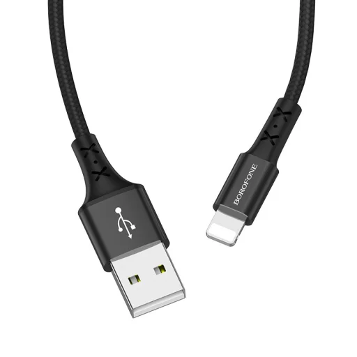 Borofone BX20 Enjoy USB - Lightning kábel 2A 1m fekete - 2