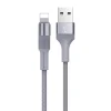 Borofone BX21 Outstanding USB - Lightning kábel 2.4A 1m szürke thumbnail
