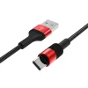 Borofone BX21 Outstanding USB - Type C kábel 3A 1m piros thumbnail