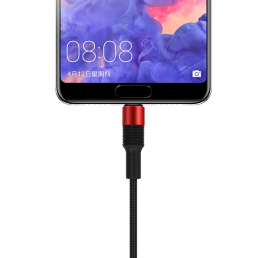 Borofone BX21 Outstanding USB - Type C kábel 3A 1m piros - 2