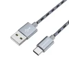 Borofone BX24 Ring Current USB - Type C kábel 3A 1m szürke thumbnail