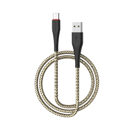 Borofone BX25 Powerful USB - Type C kábel 3A 1m fekete - 1