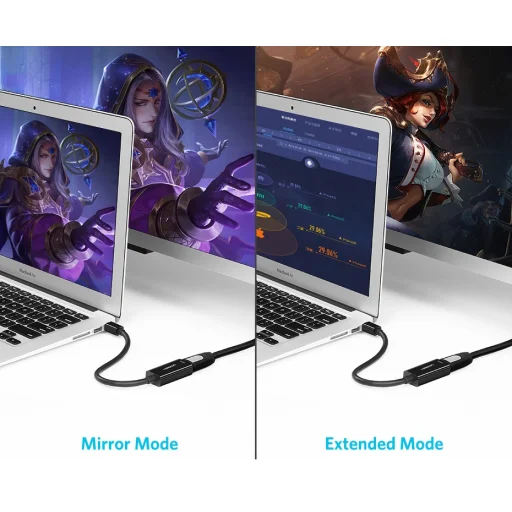 Ugreen mini DisplayPort - 4K HDMI átalakító, adapter (fekete) - 3