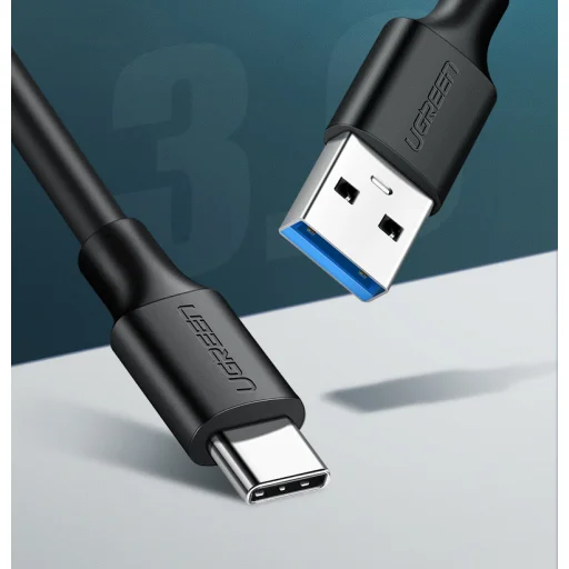 Ugreen USB - USB-C kábel 1,5 m (fekete) - 2