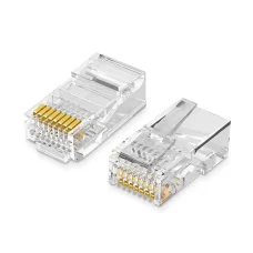 Ugreen RJ45 Ethernet csatlakozó, 8P / 8C, Cat.5 / 5e, UTP (50 db)