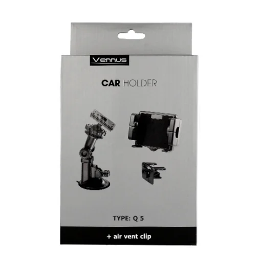 Vennus Q5 autós DVD/tablet/telefontartó szélvédőre vagy szellőzőrácsra - 2