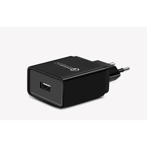 Ugreen hálózati töltő adapter CD122, 18W, QC 3.0, USB (fekete) - 2