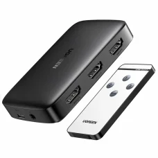 Ugreen CM332 3 az 1-ben HDMI kapcsoló 1.4, 4K, 30 Hz (fekete)