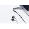 Ugreen AV193 AUX audio splitter fejhallgató + mikrofon 3.5mm-es mini jack kábelhez (szürke) thumbnail