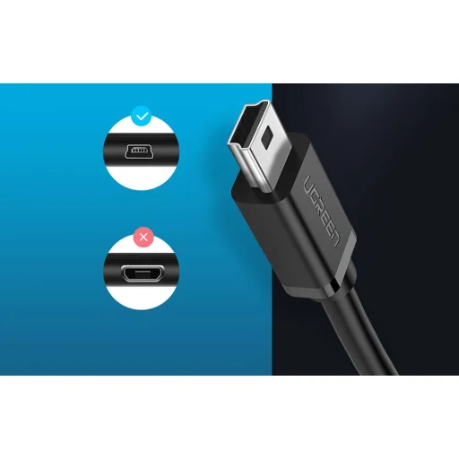 Ugreen US249 OTG USB - mini USB adapter (fekete) - 3