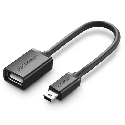 Ugreen US249 OTG USB - mini USB adapter (fekete) - 1