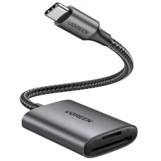 Ugreen CM401 USB-C microSD/SD kártyaolvasó (szürke)