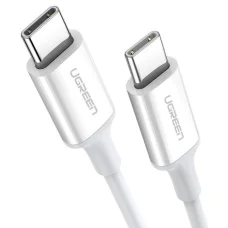 Ugreen US264 USB-C - USB-C kábel, 60W, 2m (fehér)