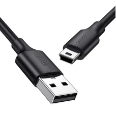 Ugreen US132 USB - mini USB kábel, 3m (fekete)