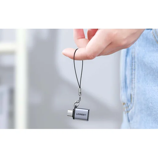 Ugreen US270 USB-A - USB-C OTG adapter (szürke) - 5