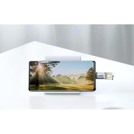 Ugreen US270 USB-A - USB-C OTG adapter (szürke) - 3