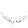 Ugreen USB-C/USB-B kábel nyomtatóhoz US241, nyomtató kábel 1,5m (fehér) thumbnail