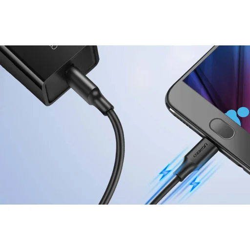 Ugreen US289 USB-A - micro USB kábel, 3m (fekete) - 3