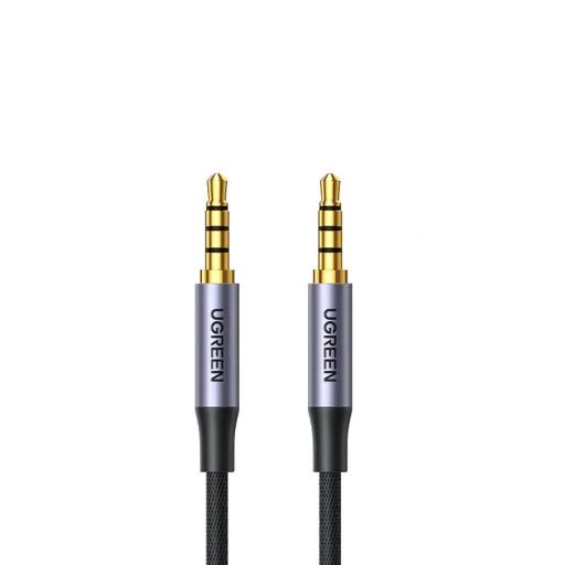 Ugreen AV183 Mini jack kábel 3.5 mm TRRS, AUX, 2m (fekete) - 1