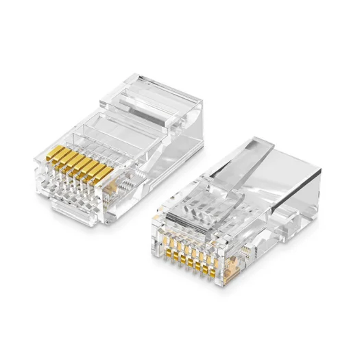 Ugreen NW110 RJ45 ethernet csatlakozó, 8P / 8C, Cat.5 / 5e, UTP (100db) - 1