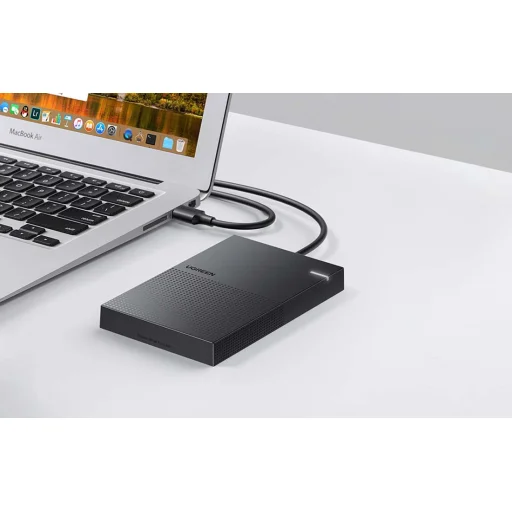 Ugreen CM471 2,5'' külső HDD/SSD ház, USB-A 3.2 Gen 1, 5Gbps (fekete) - 5