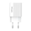 Vipfan E01 fali hálózati töltő adapter, 1x USB, 2,4A + micro USB kábel (fehér) thumbnail