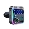Joyroom JR-CL16 Bluetooth FM transmitter USB + USB-C, 48W (fekete) thumbnail