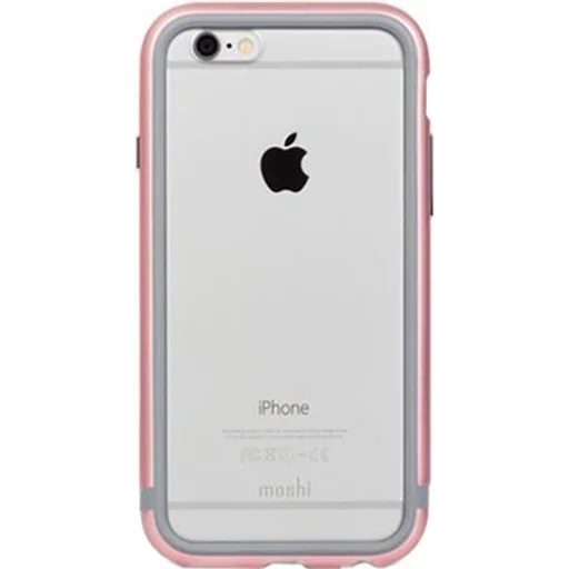 iPhone 6/6S Plus Moshi iGlaze Luxe tok  - Rose Pink - 1
