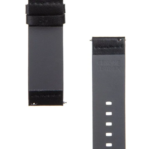 Tactical 307 Leather bőr óraszíj 22mm fekete - 4