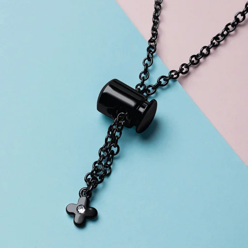 Xiaomi Mi Band 6 / 5 / 4 / 3 metal band óraszíj fekete - 4