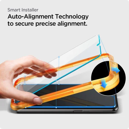 Samsung Galaxy A23 5G/LTE Spigen ALM Glas.TR Slim kijelzővédő üvegfólia 2db - 12