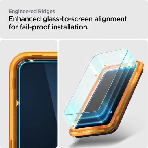 Samsung Galaxy A23 5G/LTE Spigen ALM Glas.TR Slim kijelzővédő üvegfólia 2db - 8