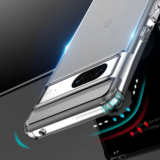 Google Pixel 7 Dux Ducis Clin armored tok átlátszó - 2