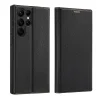 Samsung Galaxy S23 Ultra Dux Ducis Skin X2 mágneses fliptok fekete thumbnail