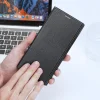 Samsung Galaxy S23 Ultra Dux Ducis Skin X2 mágneses fliptok fekete thumbnail