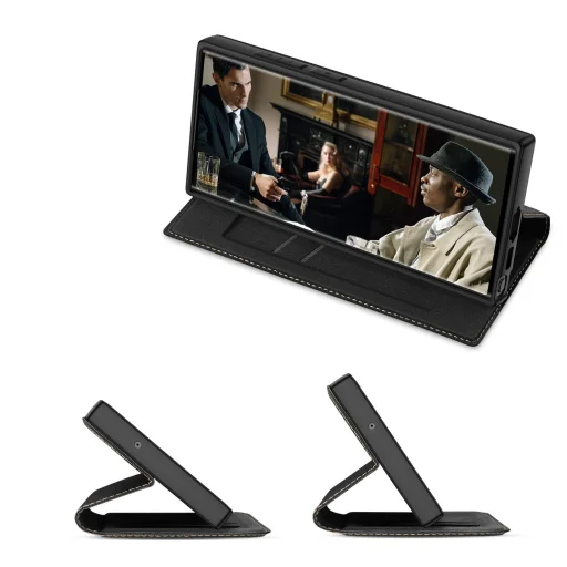 Samsung Galaxy S23 Ultra Dux Ducis Skin X2 mágneses fliptok fekete - 13