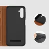 Samsung Galaxy A14 4G/5G Dux Ducis Skin X2 mágneses fliptok barna thumbnail