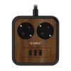 Orico hálózati elosztó 2 AC aljzattal, 3x USB, 1.4m, 2500 W thumbnail
