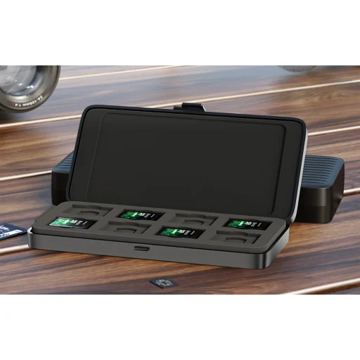 Orico SD/microSD memóriakártya tartó tok (fekete) - 4